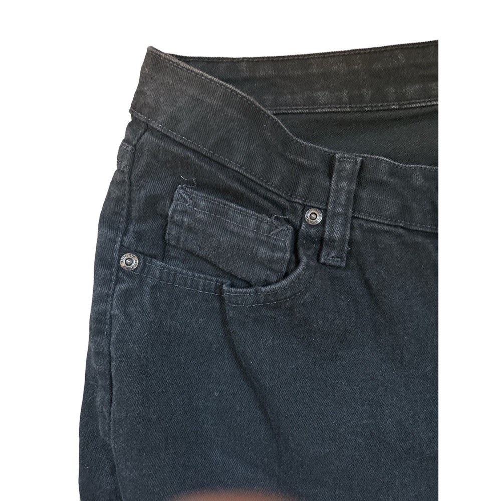 Riders By Lee BLACK Denim Jeans Size 12P Petite - Picture 3 of 7